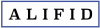 ALIFID logo